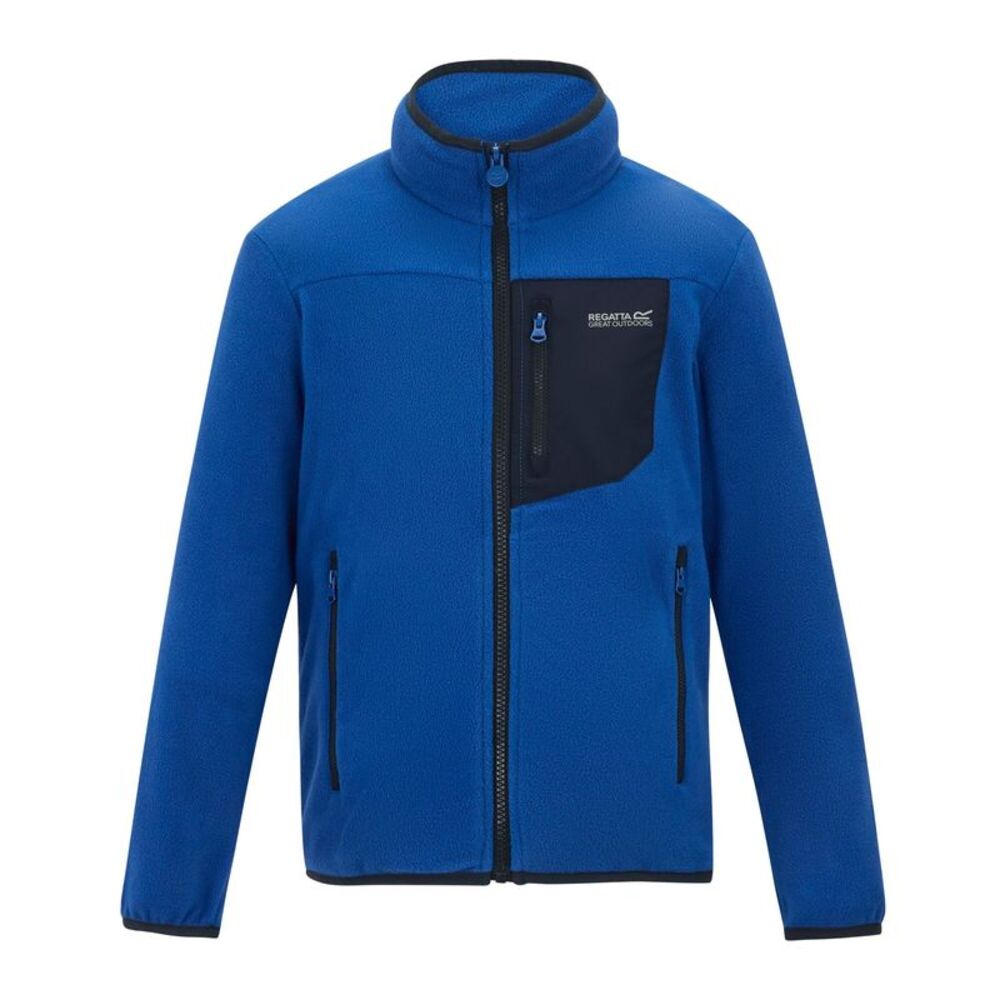 Regatta Childrens/Kids Frankie Full Zip Fleece Jacket / Olympian Blue